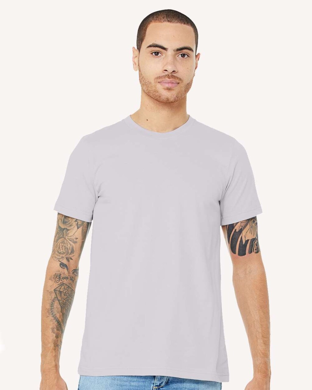 BELLA+CANVAS® Soft Jersey Cotton Crew Neck Short Sleeve Tee for Everyday Wear, Casual Style & Comfort Unisex Cotton T-Shirt